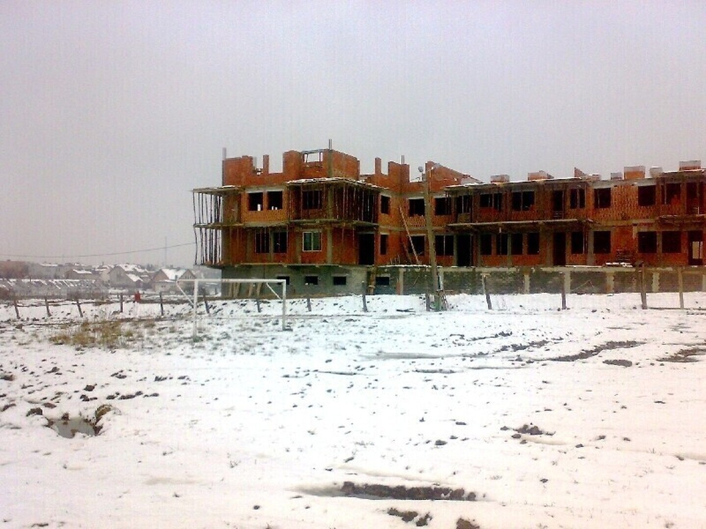 Jedno piętro bloków TBS-u już gotowe...