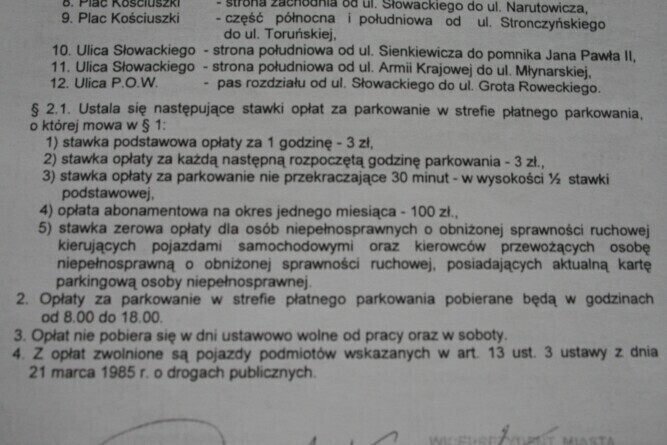 Parkingi Dojenia kierowców ciąg dalszy