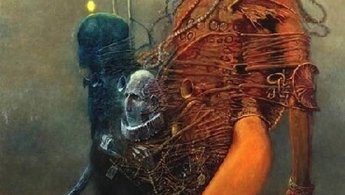 Rysunki Zdzisława Beksińskiego w Piotrkowie !