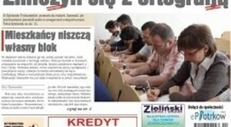 Mieszkańcy niszczą własny blok