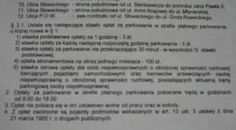 Parkingi: Dojenia kierowców ciąg dalszy !