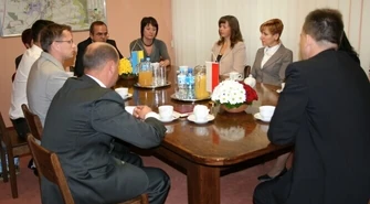 Delegacja z Ukrainy szkoli się w Piotrkowie