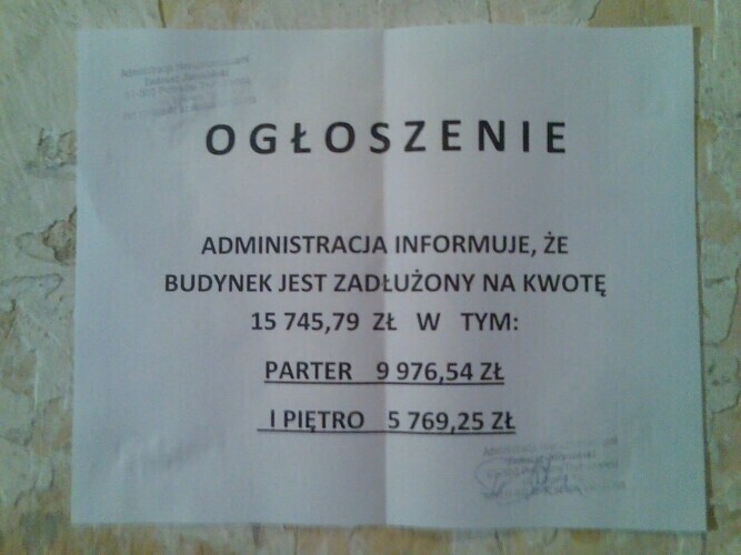 Lokatorom przy Próchnika 22 odcięto wodę