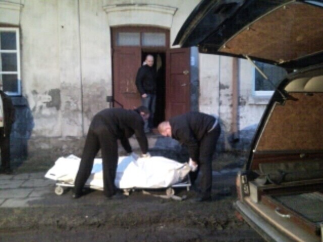 Piotrków Śmierć mężczyzny w pożarze