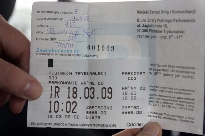 Zapłacił ale i tak dostał wezwanie