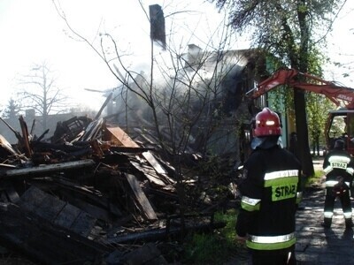 Tomaszów Mężczyzna zginął w pożarze