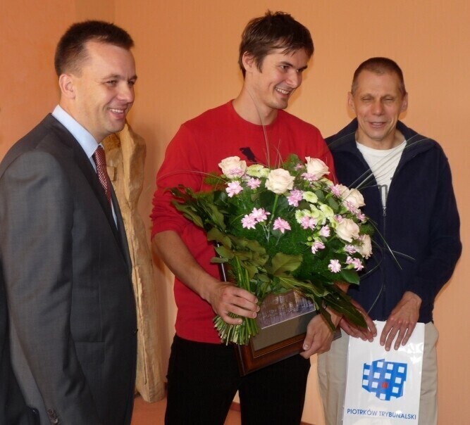 Michał Bąkiewicz gościem prezydenta Piotrkowa