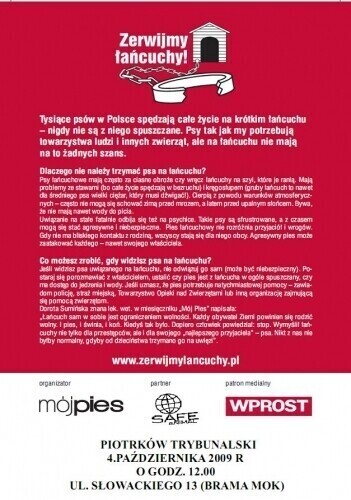 Zerwijmy łańcuchy w Piotrkowie