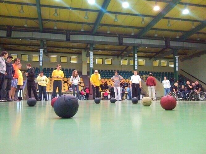 Turniej Boccia w Piotrkowie