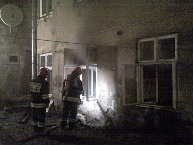 Piotrków Kolejny pożar na Starym Mieście