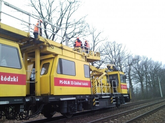 Kradzież trakcji Sparaliżowany ruch pociągów