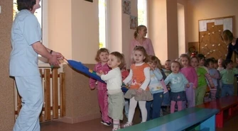 Piotrków: Ewakuacja przeciwpożarowa w żłobku