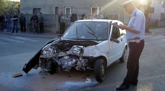 pow. bełchatowski: Pościg jak w dobrym kinie akcji