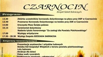 Czarnocin: Program Dożynek Powiatowych