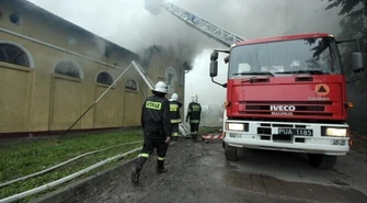 Gmina Wolbórz: Pożar suszarni chmielu