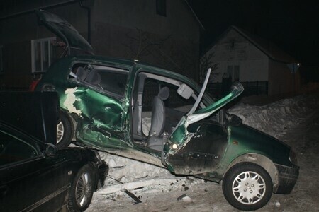 Powiat tomaszowski Cztery osoby ranne