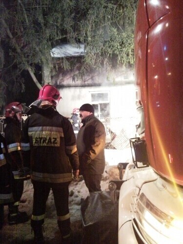 Dwie osoby zginęły w pożarze na Jeziornej