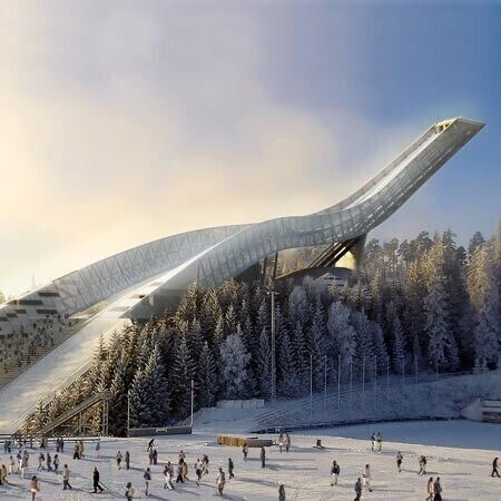 Radomszczańska firma wykonawcą skoczni w Holmenkollen