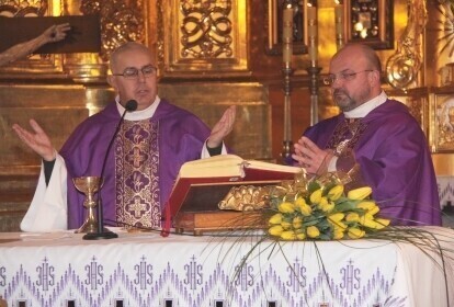 Ojciec Lemiesz podziękował za krzyż chorobę i modlitwę