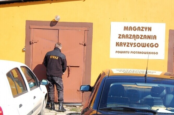 Sulejów nie korzystał z magazynu kryzysowego