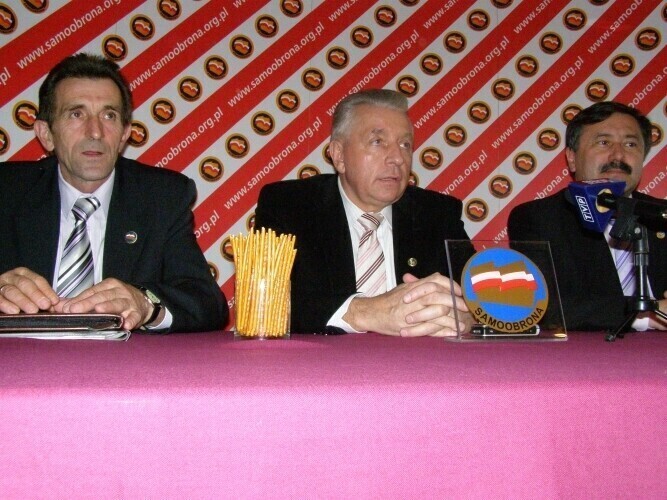 Andrzej Lepper podjął decyzję...w gminie Grabica