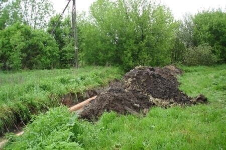 Czy nie zaleje już posesji w Milejowie