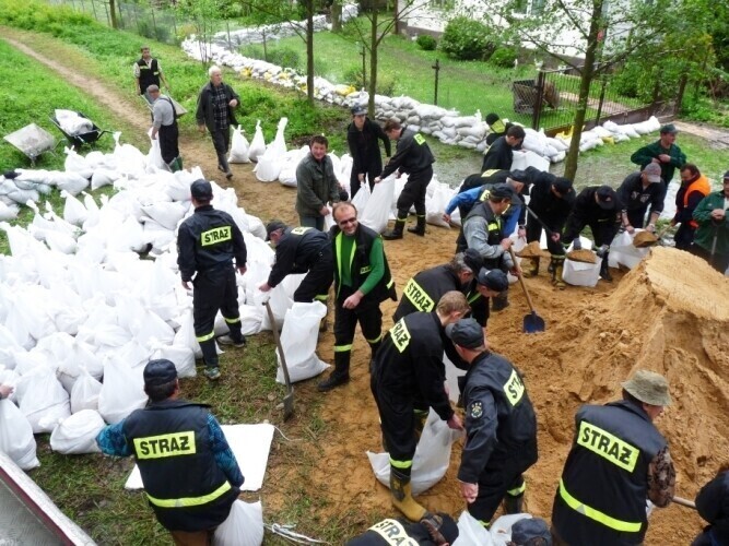 Sulejów Sytuacja jest trudna ale opanowana