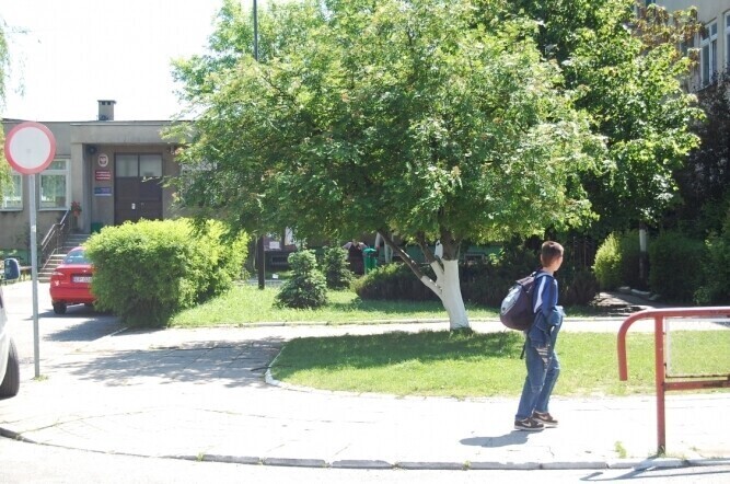 Szkoła Do toalety bez papieru i mydła