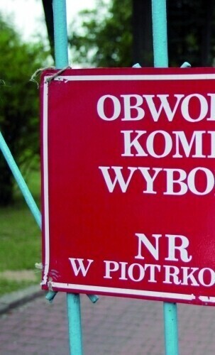 Piotrków Wybory przebiegły bez incydentów