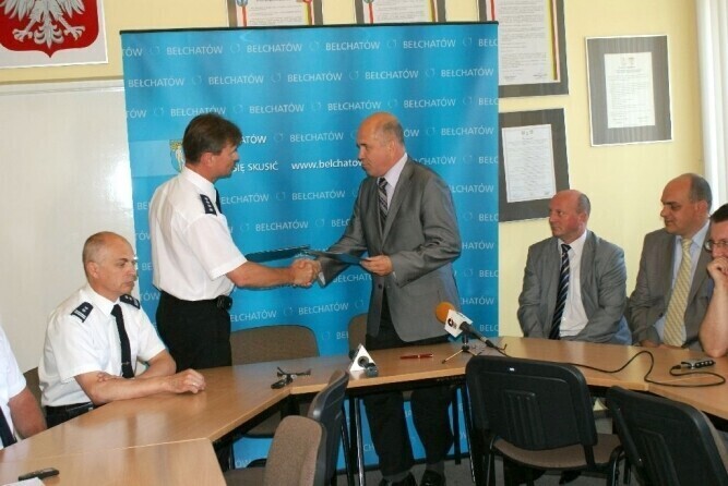 Przybędzie mundurowych na ulicach Bełchatowa