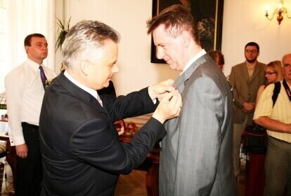 Sokalski odebrał już medal Gloria Artis