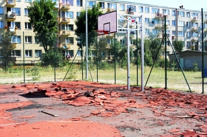 Piotrków Nawierzchnia na Orliku do wymiany