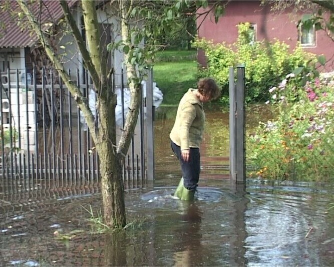 Sulejów Wał przerwany alarm ogłoszony