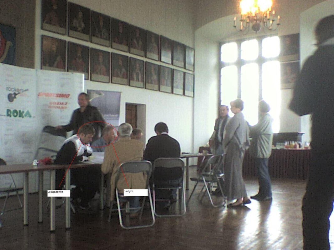 Próba i konferencja prasowa przed widowiskiem historycznym