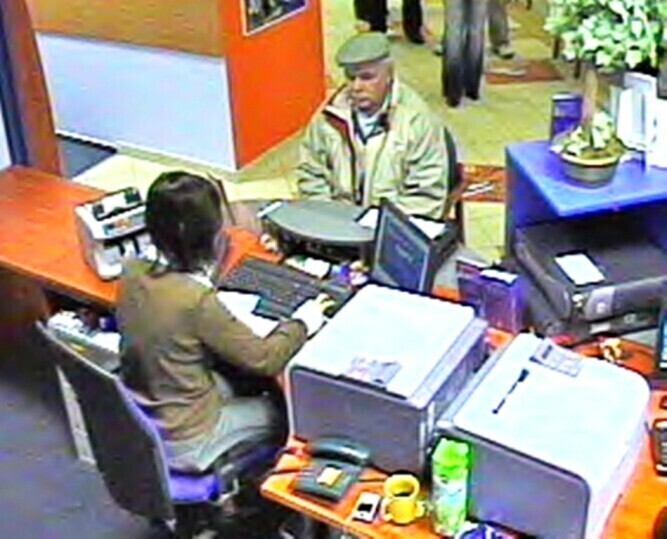 Region Poszukiwany bankowy oszust