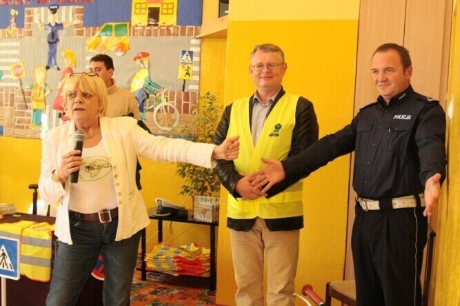 D. Stalińska uczyła przedszkolaków bezpieczeństwa