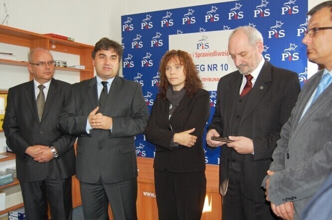 Piotr Masiarek składa przedwyborcze obietnice