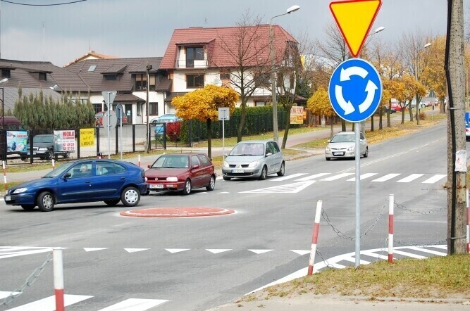 Piotrków Pierwsze minirondo już funkcjonuje