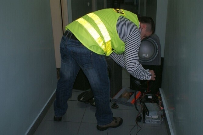 Region Rozbity złodziejski kwintet samochodowy