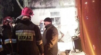 Dwie osoby zginęły w pożarze na Jeziornej