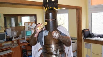 Na obchody bitwy pod Grunwaldem zaprosił rycerz 