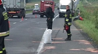 Region: TIR uderzył w autobus z dziećmi