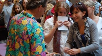 Piotrków: Cejrowski boso do Focusa