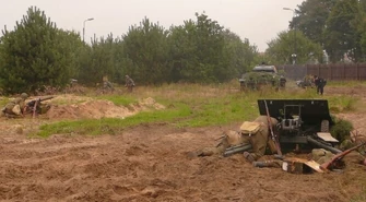 Tomaszów: „Wojna” w Skansenie Rzeki Pilicy