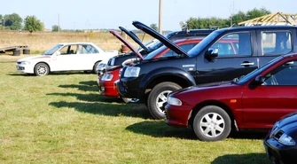 XI zlot samochodów Mitsubishi w Piotrkowie