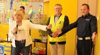 D. Stalińska uczyła przedszkolaków bezpieczeństwa