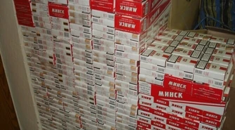 Policjanci znaleźli 9 tys. paczek "lewych" papierosów 