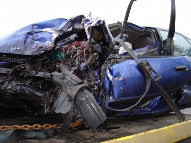 Piotrków 76-letni kierowca nie żyje