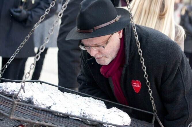 Serce na grillu czyli walentynki w Rynku