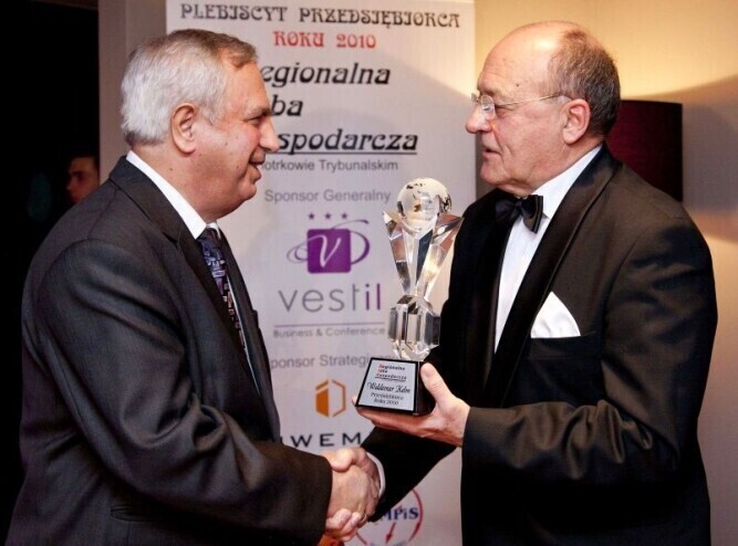 Waldemar Kelm Przedsiębiorcą Roku 2010